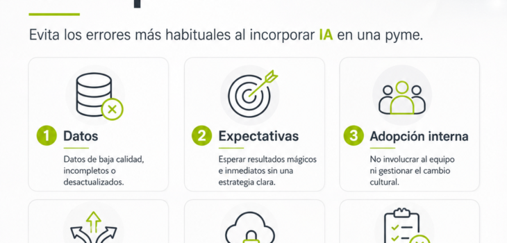 Riesgos y Errores al implantar IA